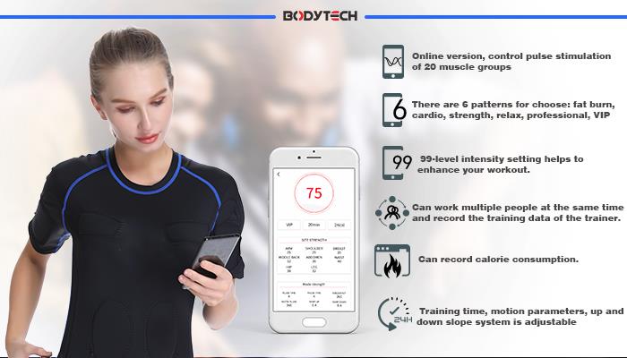 Bodybuilding Electric Muscle Stimulator Bodybuilding Electric Muscle Stimulator